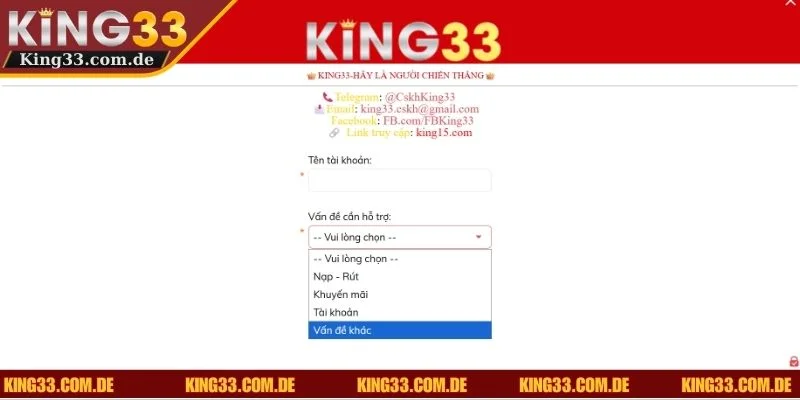 Chia sẻ cho newbie 2 cách khôi phục khi quên mật khẩu KING33 cực dễ thực hiện