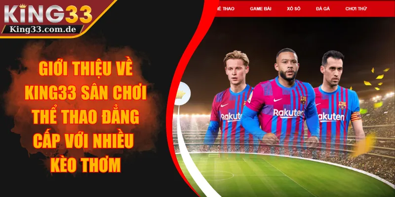 Giới thiệu về KING33 sân chơi thể thao đẳng cấp với nhiều kèo thơm
