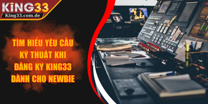 Tìm Hiểu Yêu Cầu Kỹ Thuật Khi Đăng Ký KING33 Dành Cho Newbie